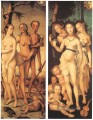 Las tres edades del hombre y las tres gracias El pintor desnudo renacentista Hans Baldung
